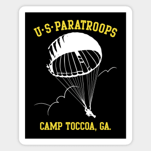 Mod.4 United States Paratroopers Camp Toccoa Magnet